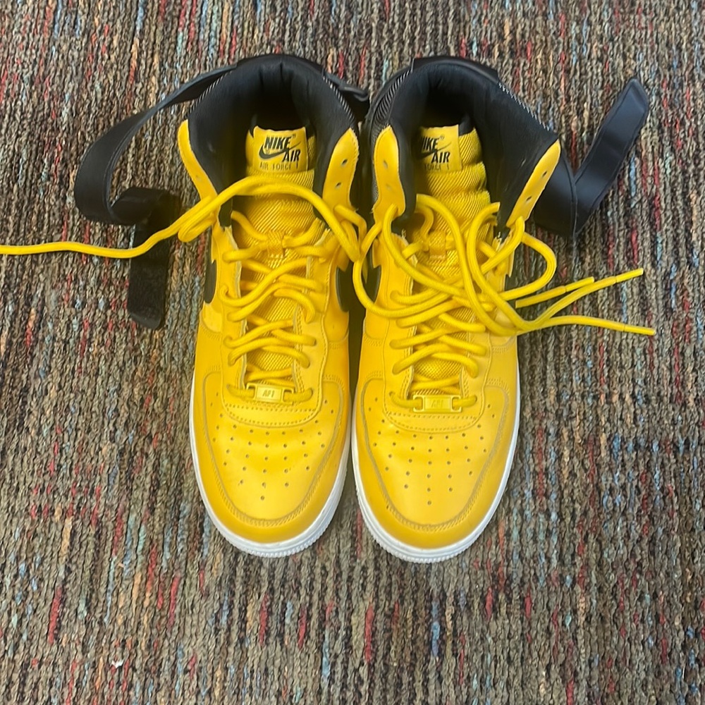 Air Force 1 high tops.